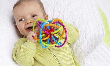 Baby Teether Rattle for Sensory Development