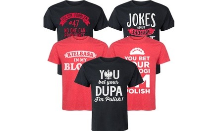 Funny Polish Dyngus Day Tees for Men