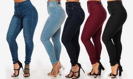 Women's Ultra High-Waist Skinny Jeans