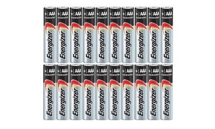 Energizer AA or AAA Max Alkaline Batteries (20-Pack)