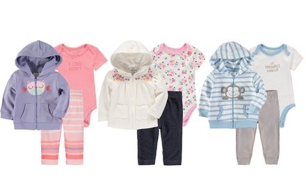 Wan-A-Beez Baby Set with Jacket, Pants, and Bodysuit