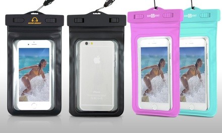 Gear Beast Universal Cell Phone Waterproof Dry Bag Case (2-Pack)