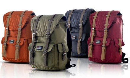 Olympia USA Water-Resistant Hopkins Rucksack

