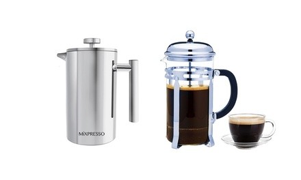 Mixpresso French Press Coffee Maker (8-Cup)