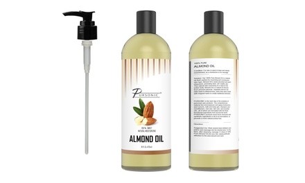 Pursonic 100% Natural Sweet Almond Oil (1- or 2-Pack)