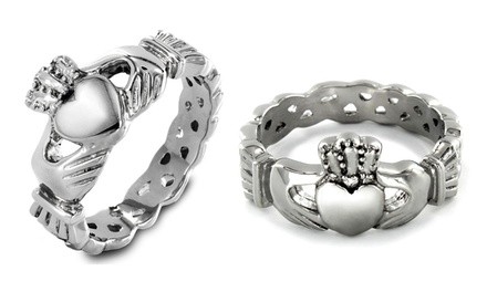 Stainless Steel Claddagh Ring