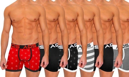 AQS Men's Long Trunks (6-Pack)