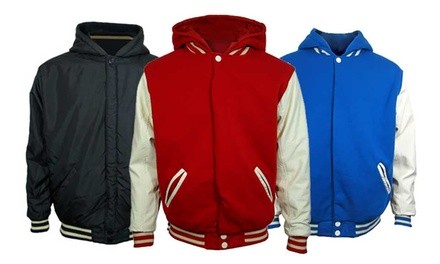 Men's Reversible Varsity Jacket