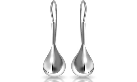 Classic Sterling Silver Dangle Earrings By Paolo Fortelini