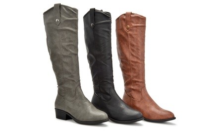 Sociology Women's Masie Riding Boots | Gropuon Exclusive