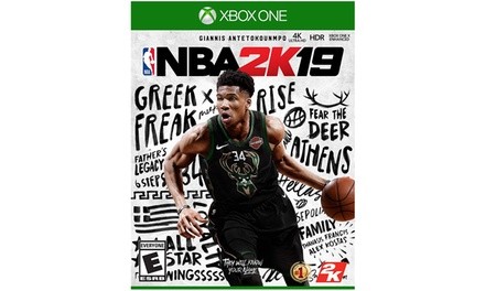 NBA2K19 Digital Download Card for Xbox One 